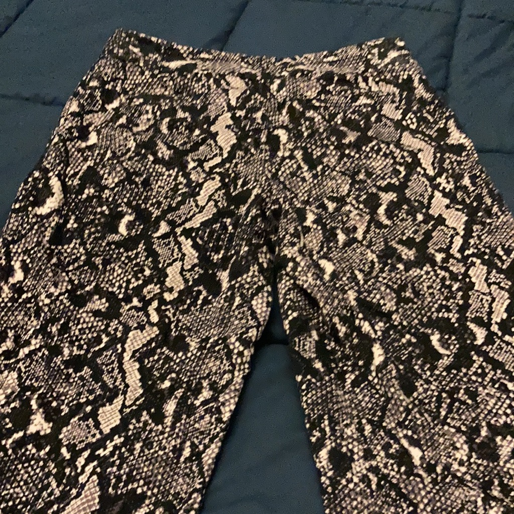 Capris Python Wide Leg
